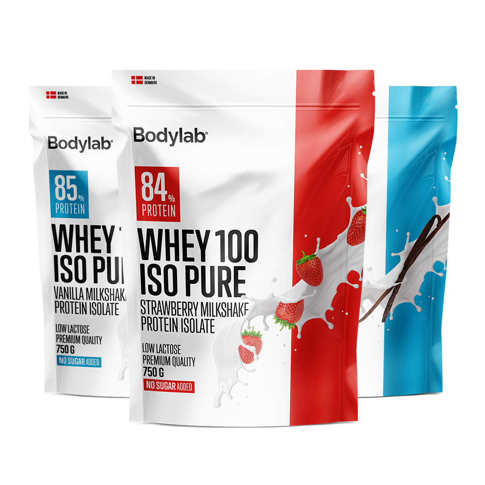 Køb Bodylab Whey 100 ISO Pure (750 g) - Pris 279.00 kr.