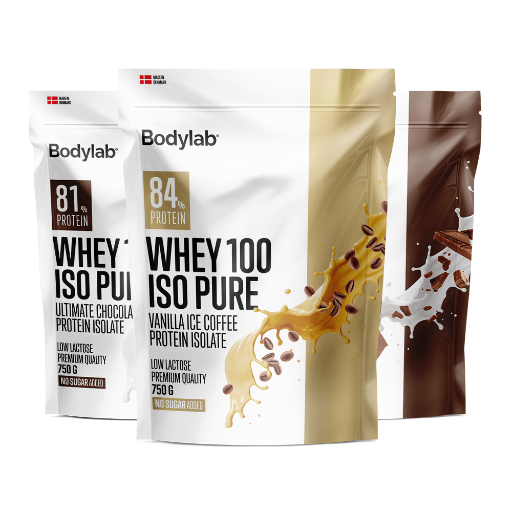 Køb Bodylab Whey 100 ISO Pure (750 g) - Pris 189.00 kr.