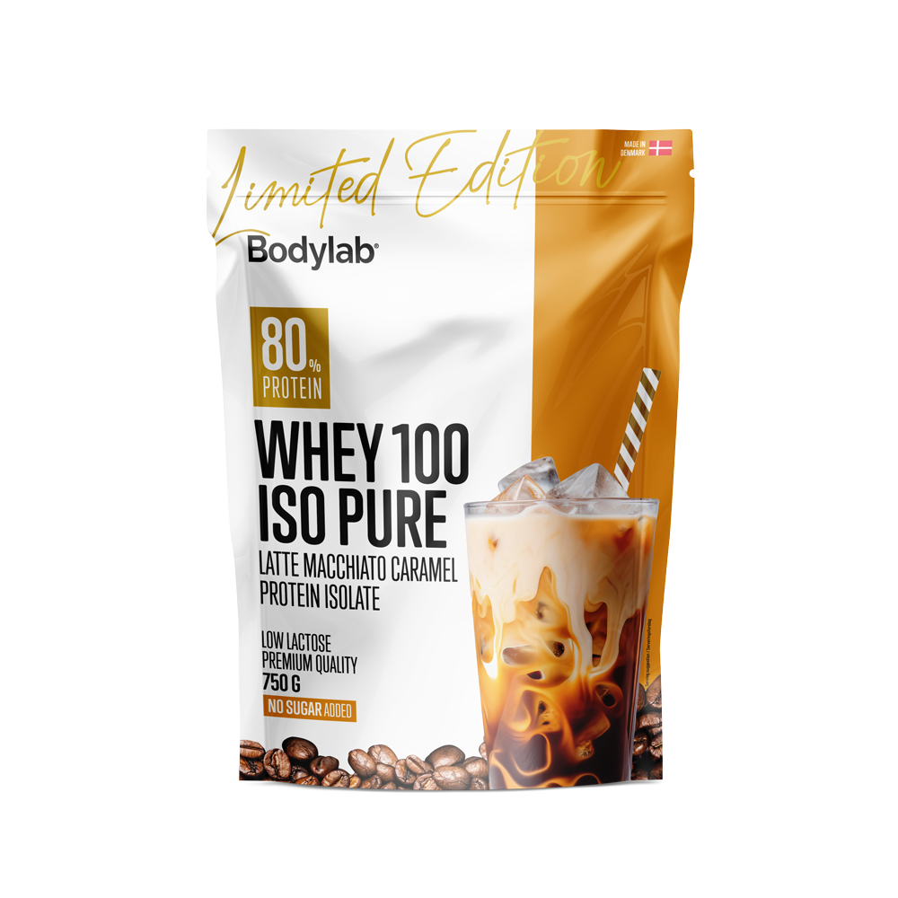 Brug Whey 100 ISO Pure (750 g) - Latte Macchiato Caramel til en forbedret oplevelse