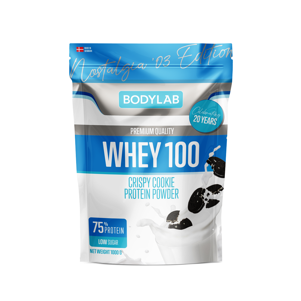 Brug Whey 100 (1 kg) - Crispy Cookie til en forbedret oplevelse