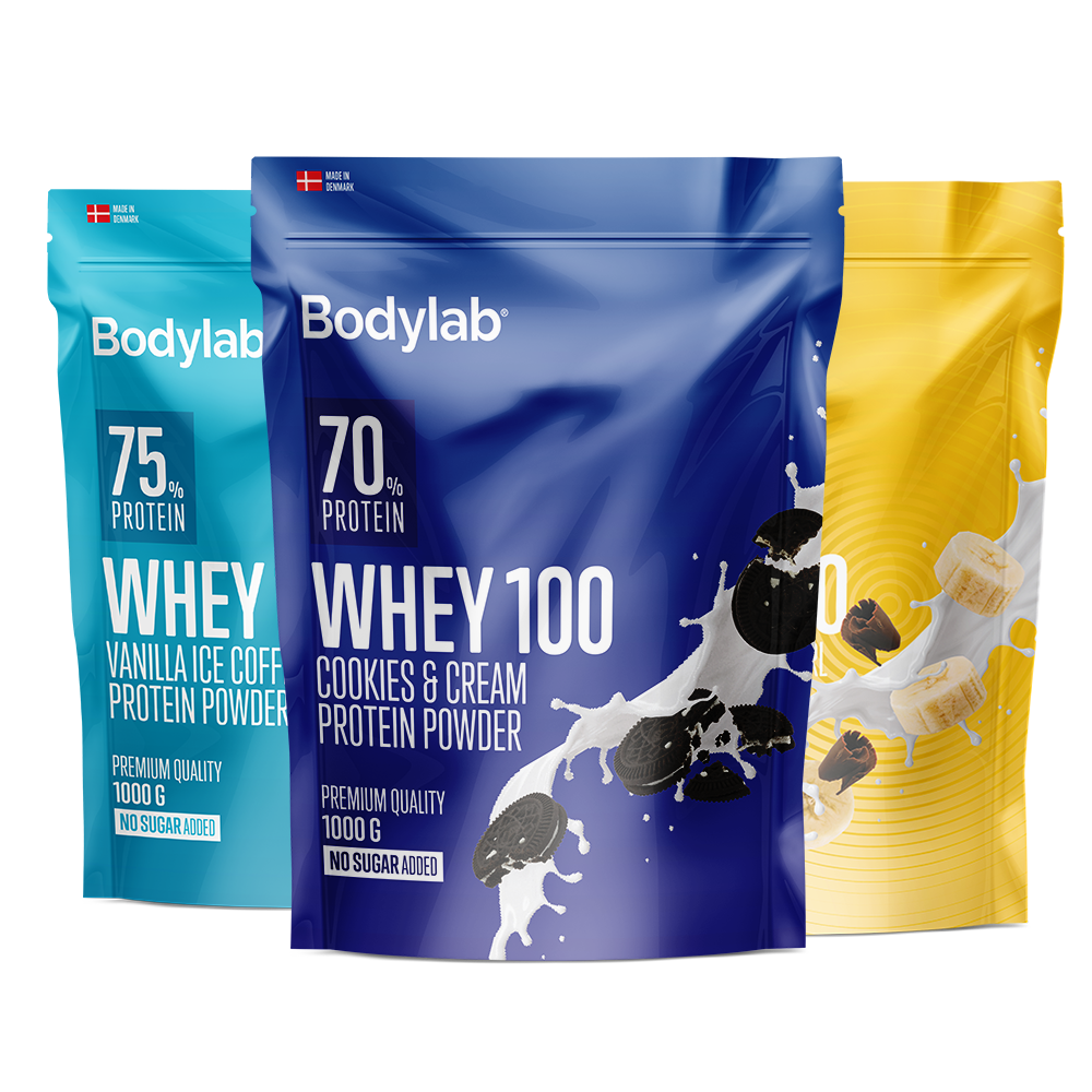 Køb Bodylab Whey 100 (1 kg) - Pris 259.00 kr.