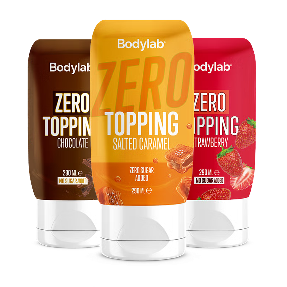 Brug Zero Topping (290 ml) til en forbedret oplevelse