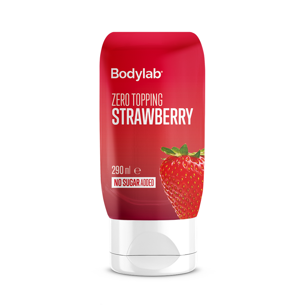 Brug Zero Topping (290 ml) - Strawberry til en forbedret oplevelse