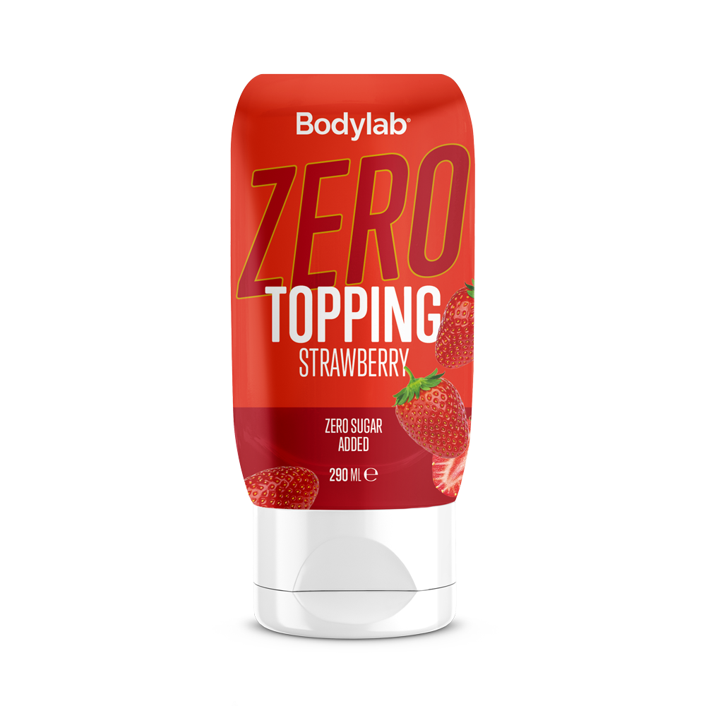 Brug Zero Topping (290 ml) - Strawberry til en forbedret oplevelse