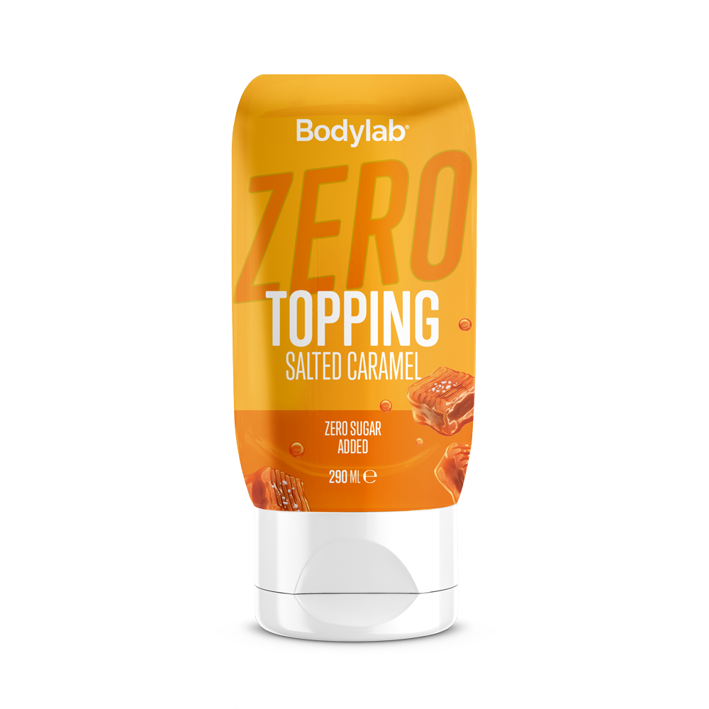 Brug Zero Topping (290 ml) -  Salted Caramel til en forbedret oplevelse