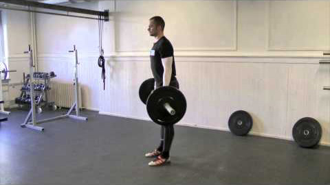 Stiff-legged deadlift